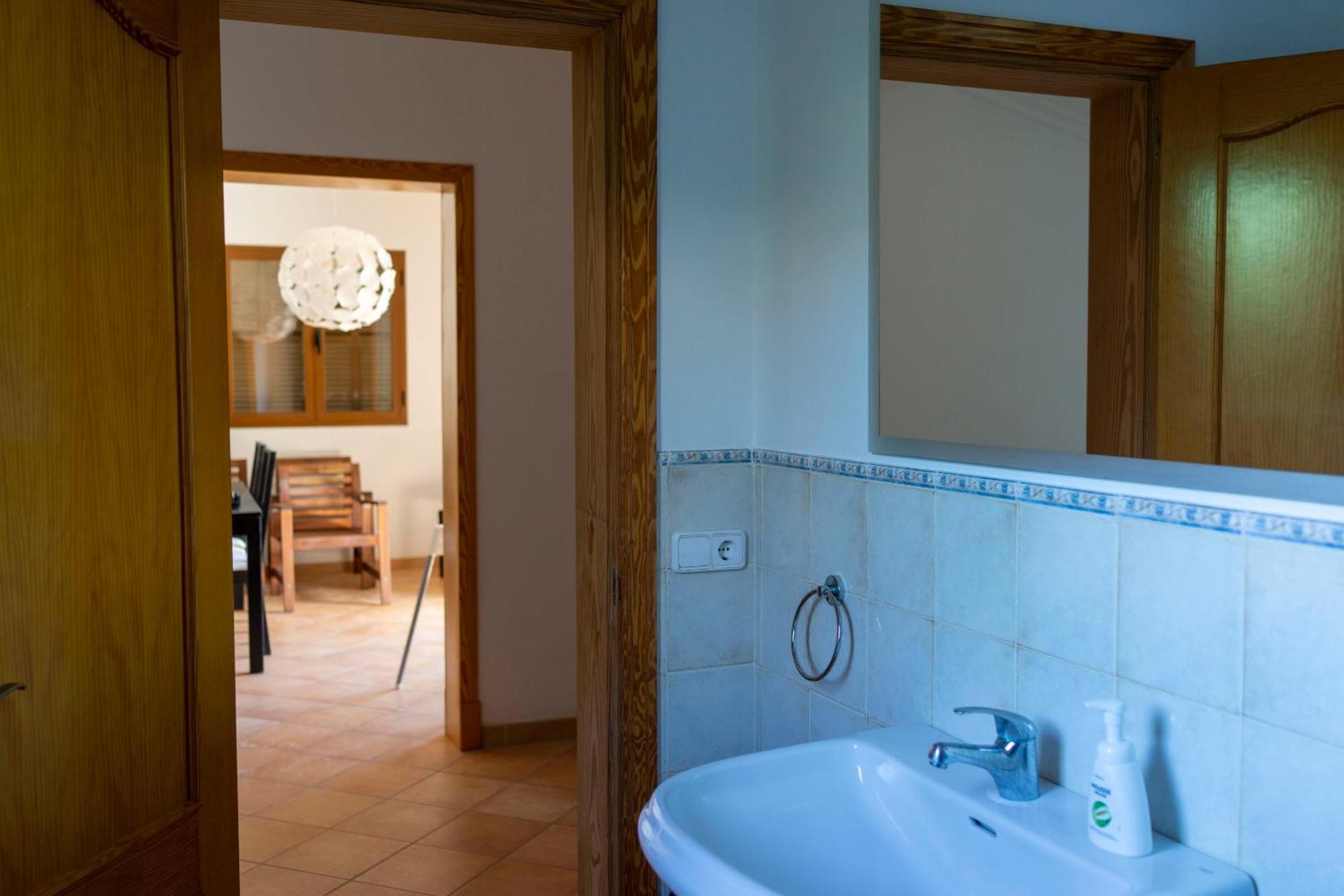 Chalet Font De Sa Cala Bagian luar foto